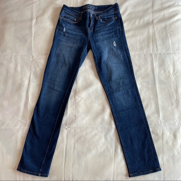 Aeropostale Denim - 2/$45 aero-distressed dark wash straight leg jeans